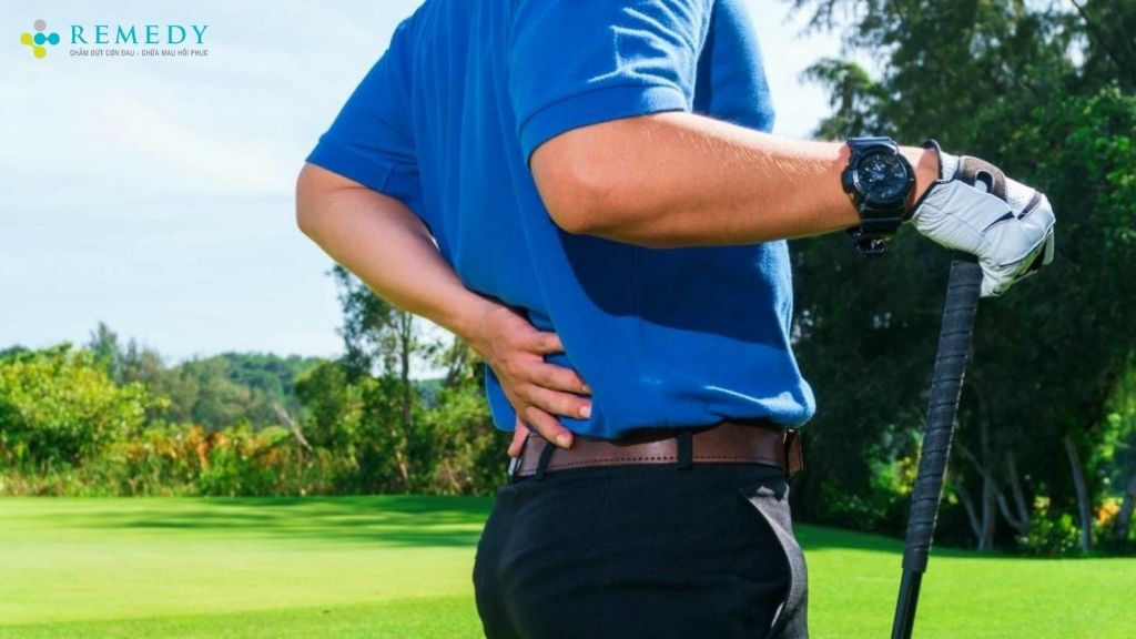 Đau lưng là tình trạng phổ biến ở những người chơi Golf sai tư thế